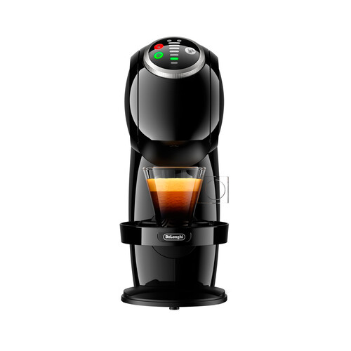 Cafetera de cápsulas DOLCE GUSTO Genio S Plus De'Longhi EDG315.B negro, automática, presión 15 bares, deposito de 0.8L.