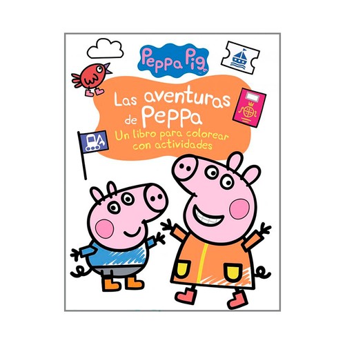 Peppa pig. Cuaderno actividad -Las aventuras de peppa.. BEASCOA