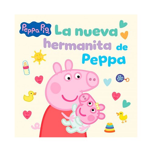 Peppa pig. Un cuento - la nueva hermanita de peppa. Hasbro. BEASCOA