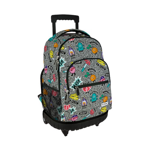 Mochila Roller con ruedas, modelos surtidos, GRAFOPLAS.