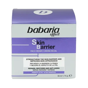 BABARIA Skin barrier Crema facial de día, reparadora, restauradora y antiedad 50 ml.