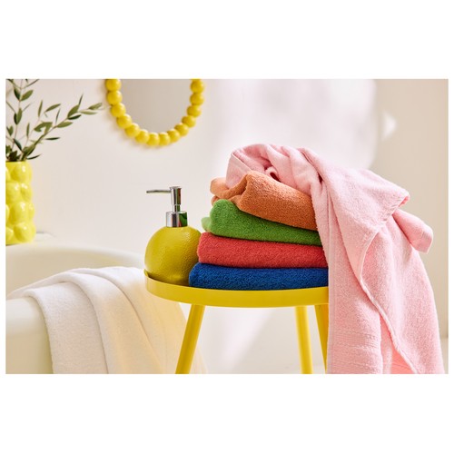 Toalla baño color rosa100x150cm 450gr. ACTUEL