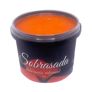 PEÑA CRUZ Crema de sobrasada dulce de elaboración tradicional tarrina 120 g.