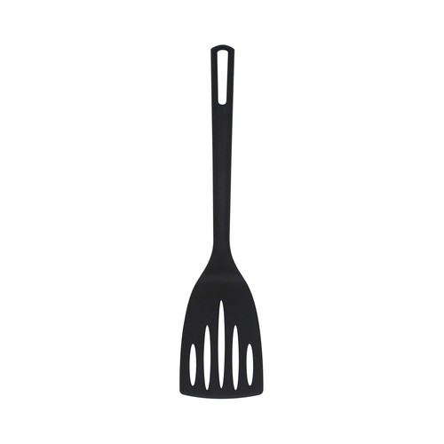 Espátula de cocina fabricada en nylon color negro, ESSENTIAL.