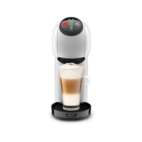 Cafetera de cápsulas DOLCE GUSTO Genio S Krups KP2401 blanca, automática, presión 15 bares, deposito de 0.8L.