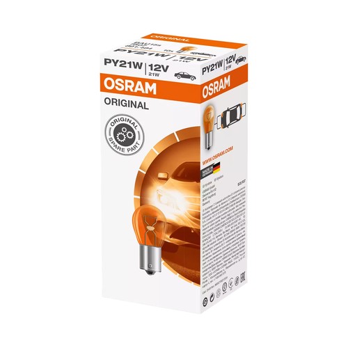 2 lamp py21w 12v  original. OSRAM