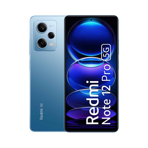 XIAOMI Redmi Note 12 Pro 5G azul, 128GB + 8GB Ram, pantalla 16,9cm (6,67").