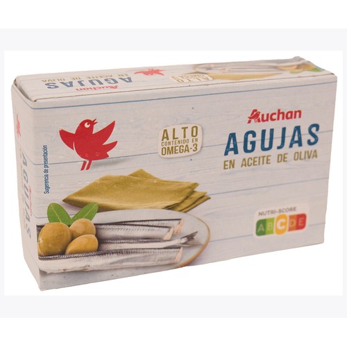 PRODUCTO ALCAMPO Agujas en aceite de oliva 82 g.