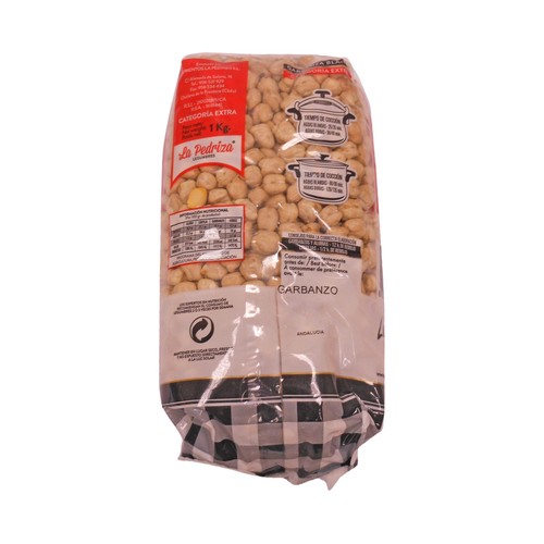 LA PEDRIZA Garbanza blanca paquete de 1 kilogramo