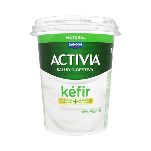 ACTIVIA de Danone Kéfir natural cremoso con probióticos 345 g.