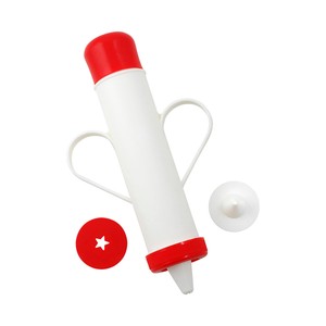 Imagen de Decoradora de plástico con 3 boquillas diferentes, METALTEX.