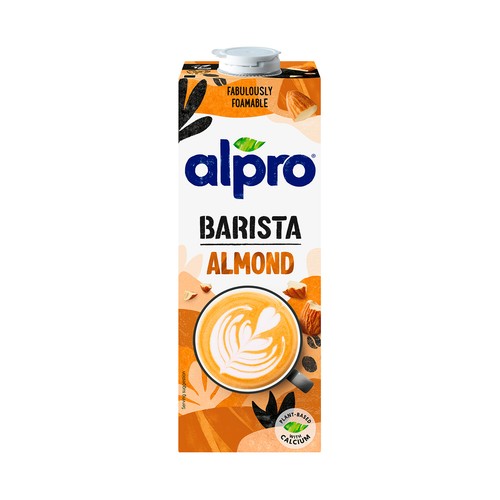 Bebida de almendras 100% vegetal, especial para café ALPRO Barista 1 l.