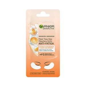 GARNIER Mascarilla de tela para el contorno de los ojos, anti-fatiga y anti-ojeras GARNIER Skin active.