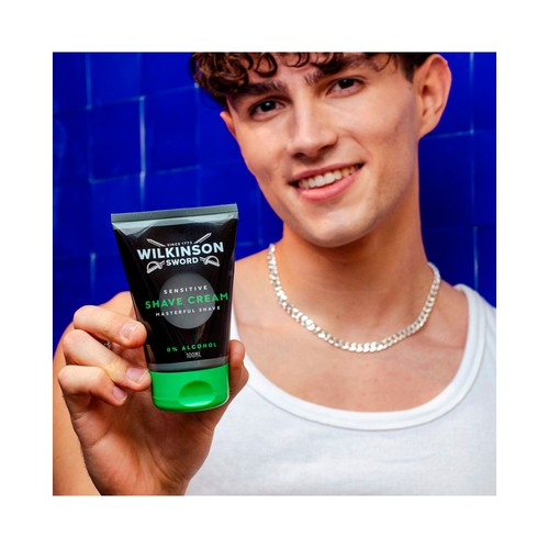 WILKINSON Sensitive Crema suavizante del pelo de la barba 100 ml.