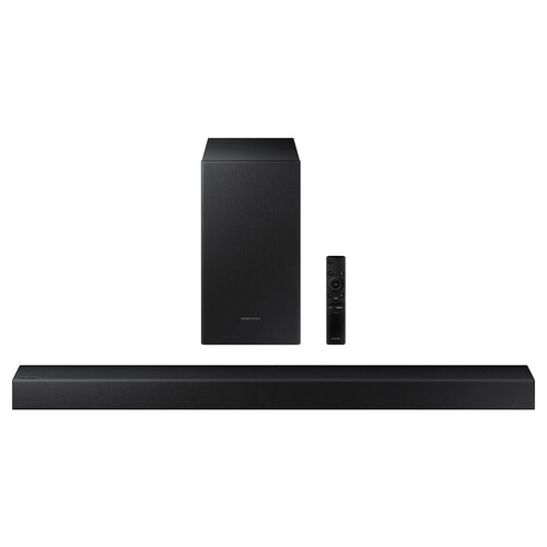 Barra de sonido SAMSUNG HW-T420, 150W, Subwoofer inalámbrico, BLUETOOTH, WiFi, USB.