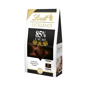 Imagen de LINDT Excellence Mini tabletas de chocolate negro 85 % 130 g.