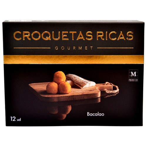 Croquetas Ricas Gourmet de Bacalao 300 g