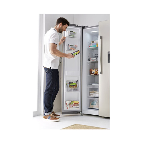 Frigorífico americano QILIVE No Frost, clase energética: F