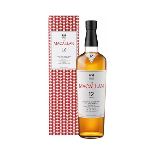 THE MACALLAN Whisky single malt escocés 12 años botela 70 cl.