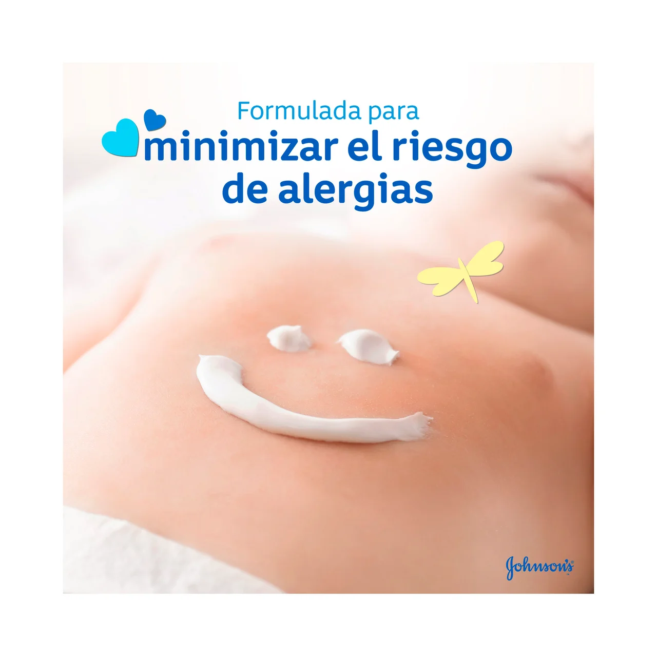 JOHNSON´S Baby Crema protectora para la zona del pañal 100 ml.