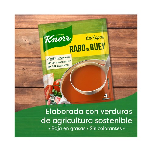 KNORR Sopa especial de rabo de buey sobre de 79,5 g.