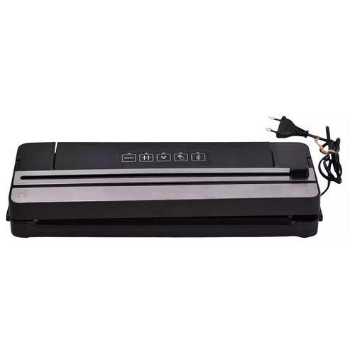 Envasadora al vacío para alimentos 2 en 1 QILIVE Q.5832, color negra, 120W, 4 modos.