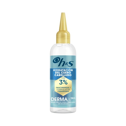 H&S Derma xpro Sérum capilar sin aclarado que ayuda a hidratar el cuero cabelludo 145 ml.