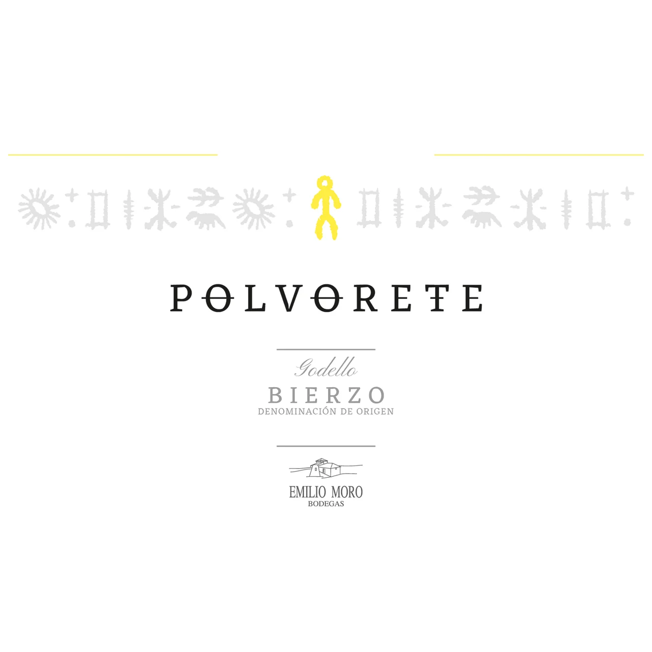 POLVORETE de Emilio Moro  Vino blanco (100% Godello) con D.O. Bierzo botella 75 cl.