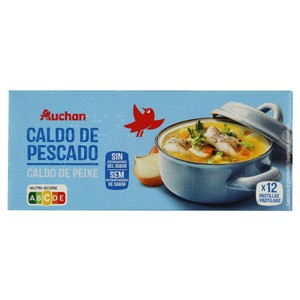 Imagen de PRODUCTO ALCAMPO Pastillas de caldo de pescado 12 uds 120 g.