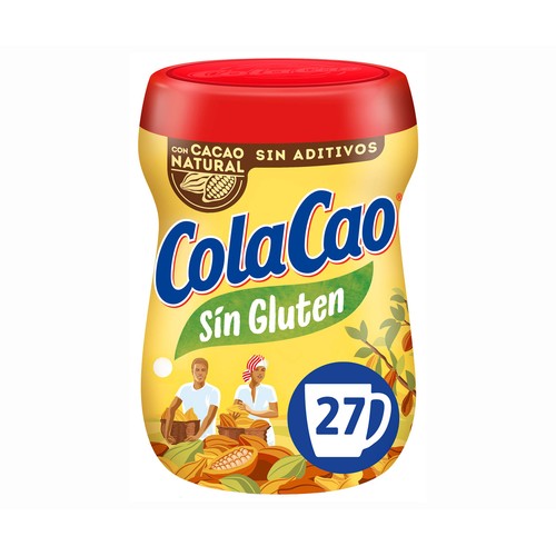 COLA CAO Cacao soluble sin gluten 383 g.