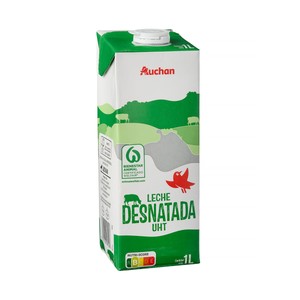 precios Auchan Leche Desnatada De Vaca 1 L Producto Alcampo. en Alcampo