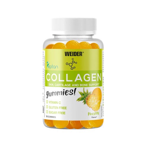 WEIDER Gummies de colágeno de vitamina C 50 uds.
