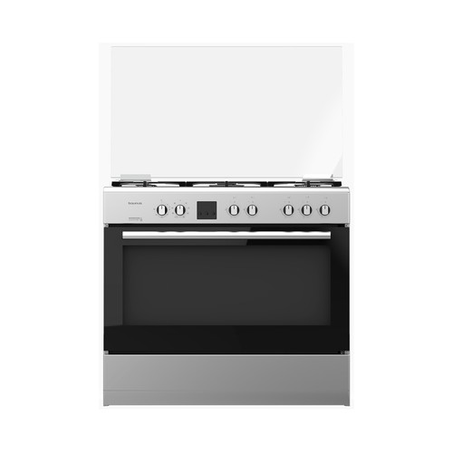 Cocina independiente mixta de gas + butano TAURUS CIGE5FIXMF, horno eléctrico de 95L, 5 zonas cocción, A: 92,5cm, H: 90cm, F: 61cm.