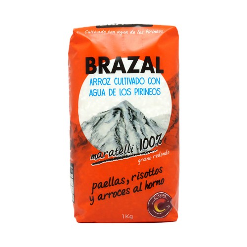 BRAZAL Arroz redondo paquete de 1 kilogramo