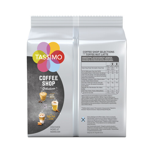 Comprar Cafe toffee nut latte tassimo en Supermercados MAS Online