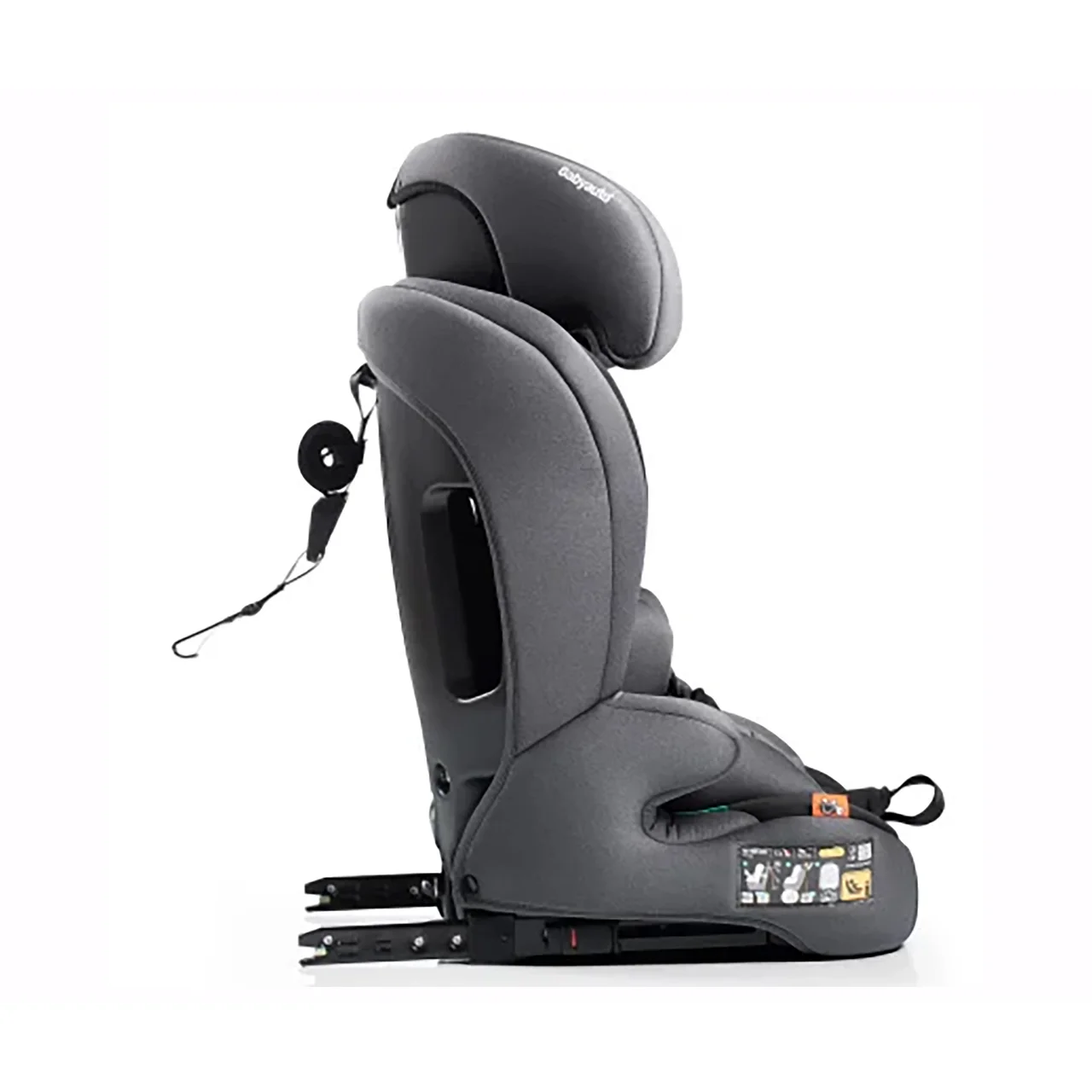 Silla de auto Konar, i-Size 76-150 cm, isofix, color negro