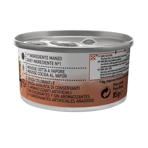 BEYOND Alimento gatos húmedo buey PURINA BEYOND 8