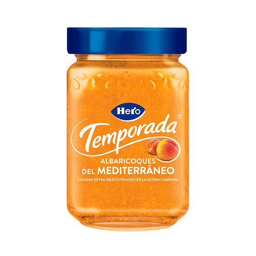 HERO Mermelada de albaricoque de temporada 350 g.