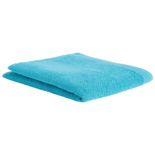 Toalla de tocador color verde agua, densidad de 360g/m², ACTUEL.