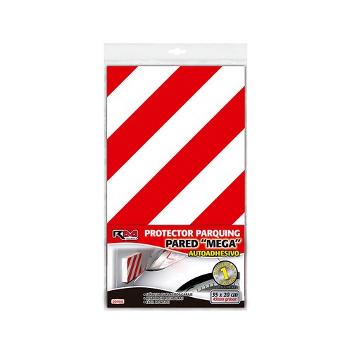 Protector adhesivo pared parking, de 35x20 y 4,5 cm de grosor, ROLMOVIL.