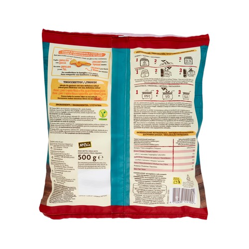 McCAIN Patatas onduladas y con piel, prefitas y ultracongeladas MCCAIN Petals 500 g.