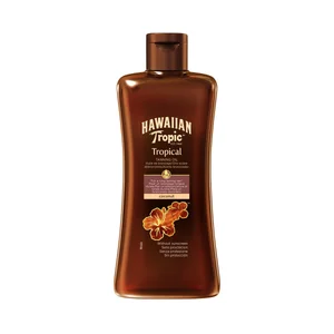 HAWAIIAN TROPIC Aceite solar bronceador de coco sin protector 200 ml.