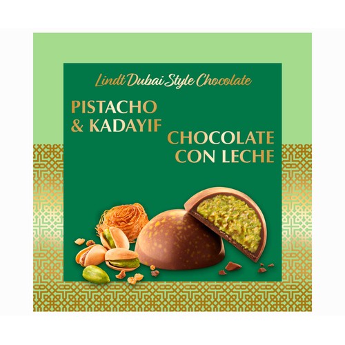 LINDT Bombones de chocolate Dubai Style 90 g.