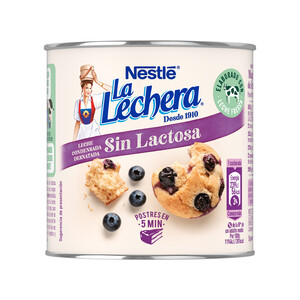 LA LECHERA Leche condensada desnatada sin lactosa LA LECHERA 387 g.