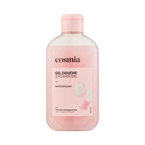 Imagen de COSMIA Gel para baño o ducha con perfume a marshmallow (nubes caramelo) 250 ml.