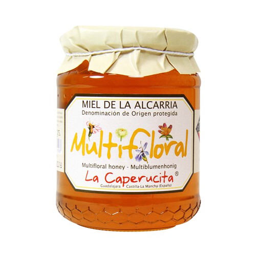 LA CAPERUCITA Miel de flores denominación de origen La Alcarria LA CAPERUCITA 500 g.