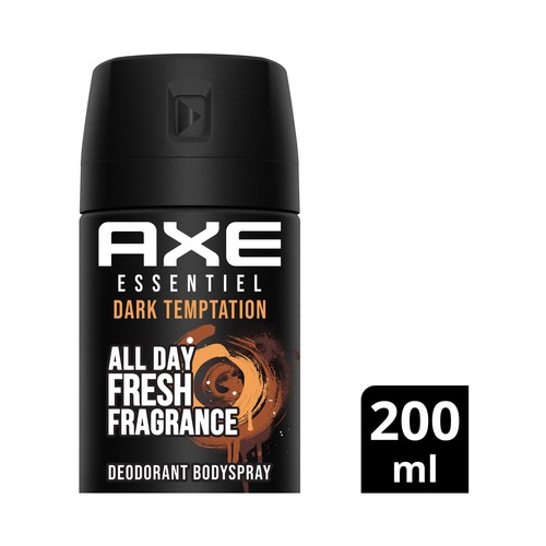 AXE Essentiel dark temptaion Desodorante en spray para hombre, antitranspirante 48 horas 200 ml.
