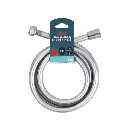 Flexo de ducha, 2 metros, PRODUCTO ALCAMPO