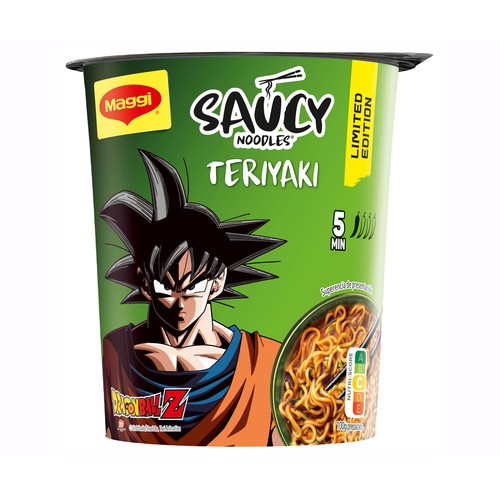 MAGGI Noodles fideos instantaneos  sabor Teriyaki 75 g.