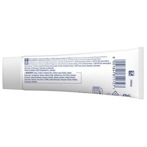 ORAL-B Pro-expert sensibilidad Pasta de dientes blanqueante y contra la sensibiliad dental 2 x 75 ml.